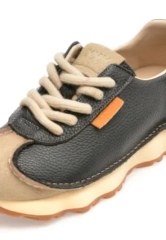 Pantofi sport GRYXX negri, 2693, din piele naturala imagine