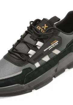 Pantofi sport GRYXX negri, 28186, din piele ecologica imagine