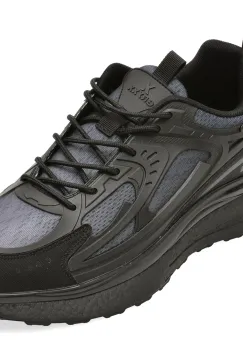 Pantofi sport GRYXX negri, 33398, din piele ecologica imagine