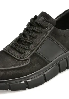 Pantofi sport GRYXX negri, 33635, din nabuc imagine