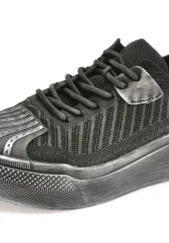 Pantofi sport GRYXX negri, 351215, din material textil imagine
