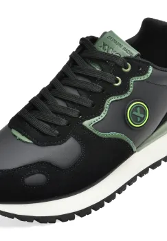 Pantofi sport GRYXX negri, 384, din piele naturala imagine