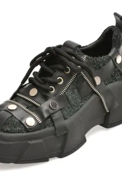 Pantofi sport GRYXX negri, 431031, din piele naturala imagine