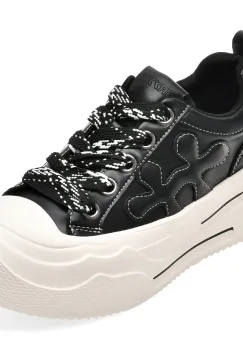 Pantofi sport GRYXX negri, 5181, din piele ecologica imagine