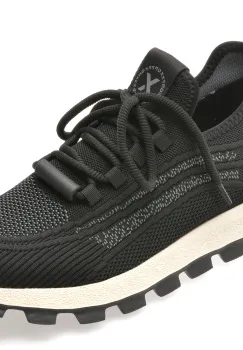 Pantofi sport GRYXX negri, 5212, din material textil imagine