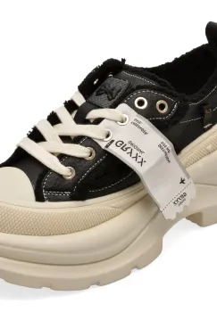 Pantofi sport GRYXX negri, 5368, din piele naturala imagine