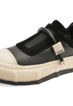 Pantofi sport GRYXX negri, 5731175, din piele intoarsa imagine