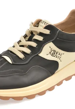 Pantofi sport GRYXX negri, 5771, din material textil imagine