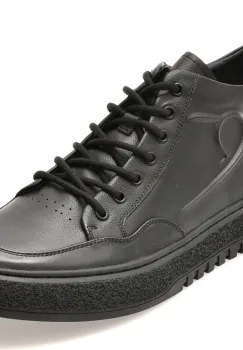 Pantofi sport GRYXX negri, 58381, din piele naturala imagine