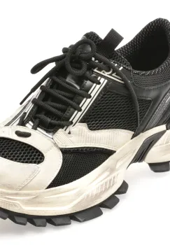 Pantofi sport GRYXX negri, 5902, din material textil imagine