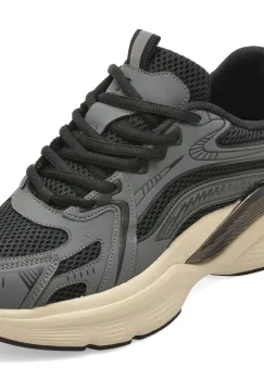 Pantofi sport GRYXX negri, 608, din material textil si piele naturala imagine