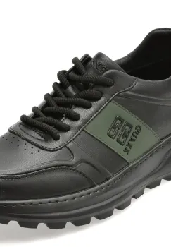 Pantofi sport GRYXX negri, 61915, din piele naturala imagine