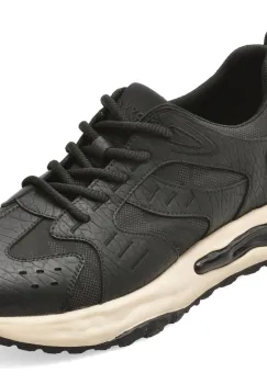 Pantofi sport GRYXX negri, 63515, din material textil imagine