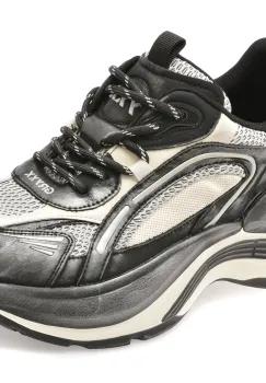 Pantofi sport GRYXX negri, 66613, din material textil imagine