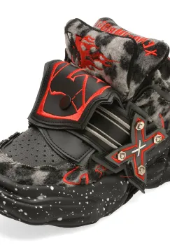 Pantofi sport GRYXX negri, 6668, din material textil imagine