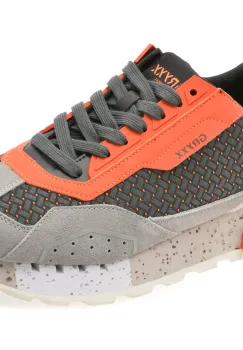 Pantofi sport GRYXX negri, 6813, din material textil imagine