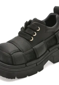 Pantofi sport GRYXX negri, 6882, din piele naturala imagine