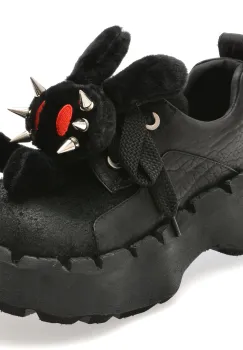 Pantofi sport GRYXX negri, 6895, din piele naturala imagine