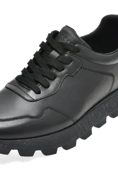 Pantofi sport GRYXX negri, 690072, din piele naturala imagine