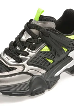 Pantofi sport GRYXX negri, 69065, din material textil imagine