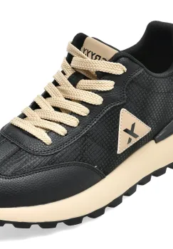Pantofi sport GRYXX negri, 77056, din piele ecologica imagine
