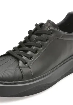 Pantofi sport GRYXX negri, 80311, din piele naturala imagine
