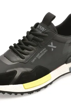 Pantofi sport GRYXX negri, 8286, din material textil imagine