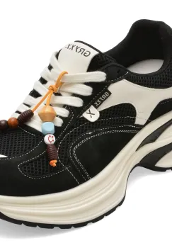 Pantofi sport GRYXX negri, 9052, din nabuc imagine