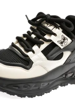 Pantofi sport GRYXX negri, 90592, din material textil imagine