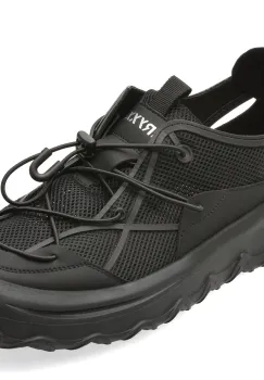 Pantofi sport GRYXX negri, 9232, din material textil imagine