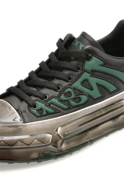 Pantofi sport GRYXX negri, 9778, din piele naturala imagine
