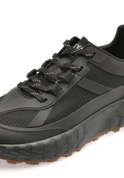 Pantofi sport GRYXX negri, A166, din material textil imagine