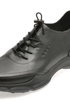 Pantofi sport GRYXX negri, B858607, din piele naturala imagine