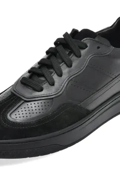 Pantofi sport GRYXX negri, BF040, din piele naturala imagine