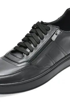 Pantofi sport GRYXX negri, BF1200, din piele naturala imagine
