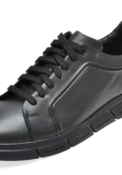 Pantofi sport GRYXX negri, BF879, din piele naturala imagine