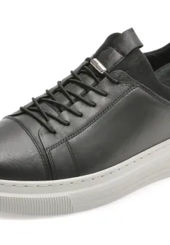 Pantofi sport GRYXX negri, BS3810, din piele naturala imagine