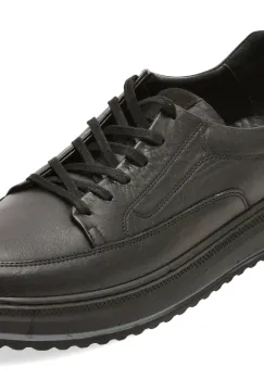 Pantofi sport GRYXX negri, BS4150, din piele naturala imagine