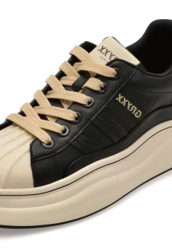 Pantofi sport GRYXX negri, F8922, din piele naturala imagine