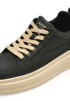 Pantofi sport GRYXX negri, F8956, din piele naturala imagine