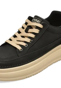 Pantofi sport GRYXX negri, F8956, din piele naturala imagine