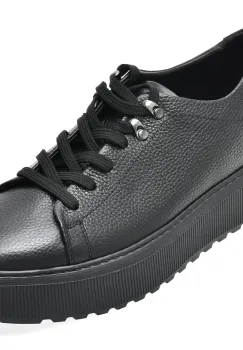 Pantofi sport GRYXX negri, HRZ505, din piele naturala imagine