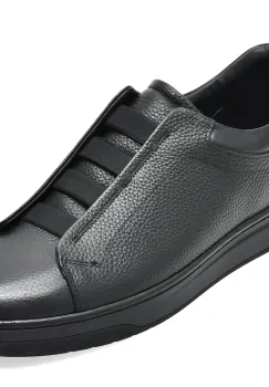 Pantofi sport GRYXX negri, HRZ610, din piele naturala imagine