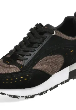 Pantofi sport GRYXX negri, M031, din material textil si piele naturala imagine