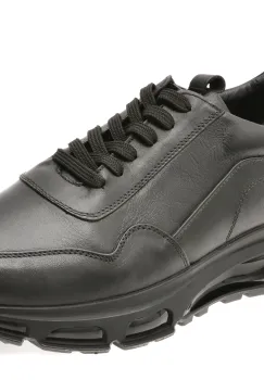 Pantofi sport GRYXX negri, MS2001, din piele naturala imagine