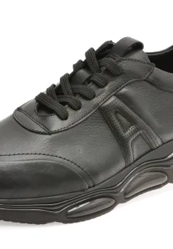 Pantofi sport GRYXX negri, S2050, din piele naturala imagine