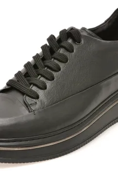 Pantofi sport GRYXX negri, TRLT12, din piele naturala imagine