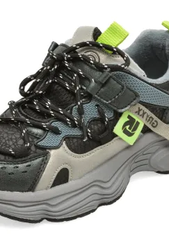 Pantofi sport GRYXX negri, WD002, din piele ecologica imagine