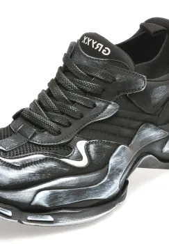 Pantofi sport GRYXX negri, Y006, din material textil imagine