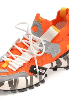 Pantofi sport GRYXX portocalii, 18159, din material textil imagine